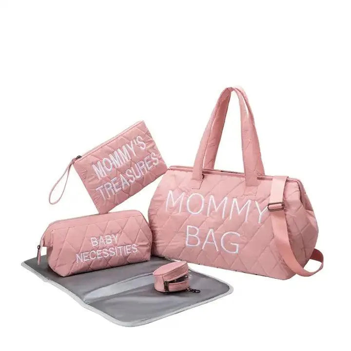 Premium 3 in 1 Mother And Baby Bag For New Moms - Bear Hugs