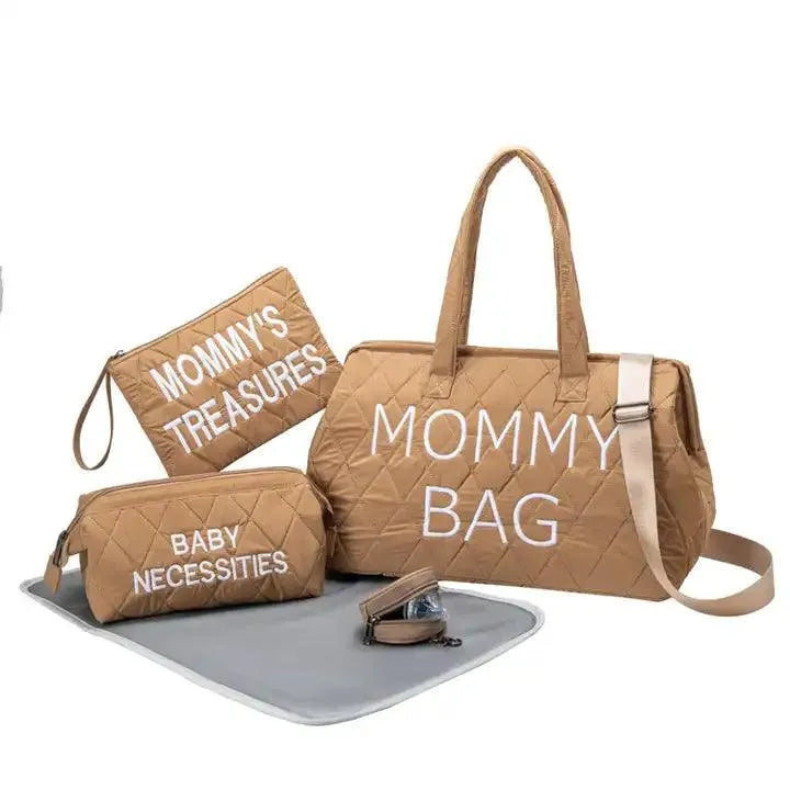 Premium 3 in 1 Mother And Baby Bag For New Moms - Bear Hugs