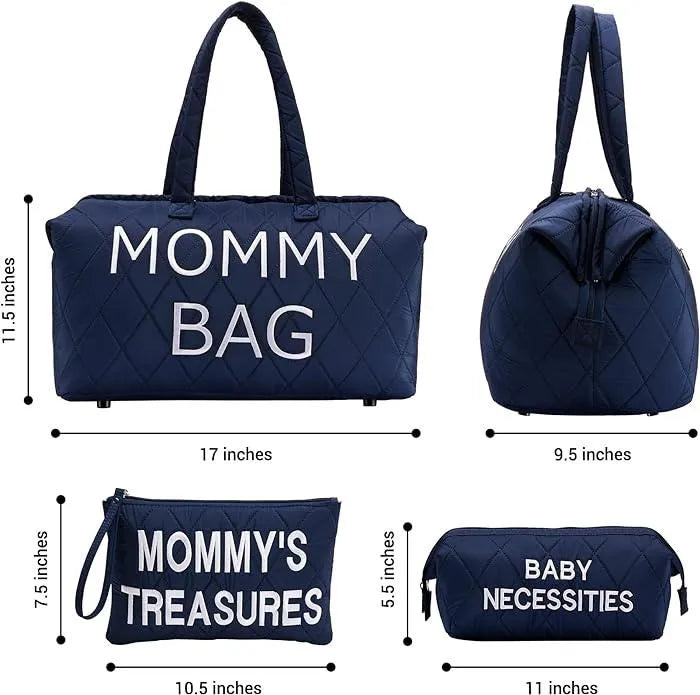 Premium 3 in 1 Mother And Baby Bag For New Moms - Bear Hugs