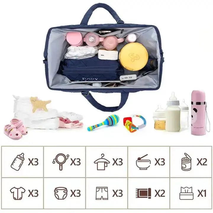 Premium 3 in 1 Mother And Baby Bag For New Moms - Bear Hugs