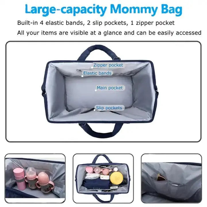 Premium 3 in 1 Mother And Baby Bag For New Moms - Bear Hugs