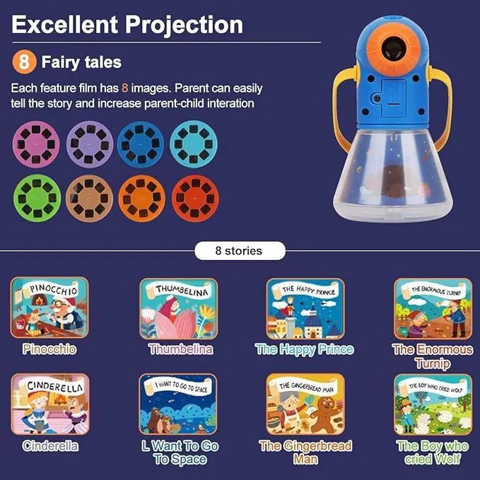 Premium Projector Storybook With In-built Torch - Bear Hugs