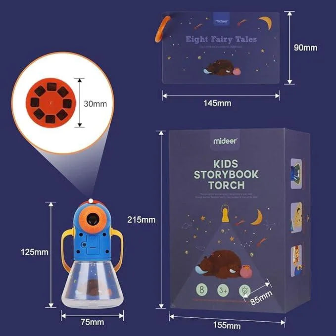 Premium Projector Storybook With In-built Torch - Bear Hugs