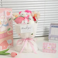 Premium Sanrio My Melody Kuromi Hello Kitty Doll Bouquet - Bear Hugs