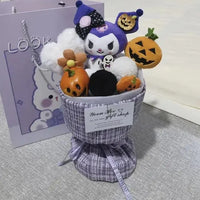 Premium Sanrio My Melody Kuromi Hello Kitty Doll Bouquet - Bear Hugs