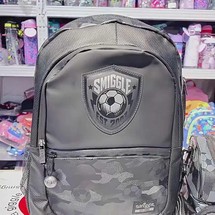 SMGL Football Crest Camouflage Classic School Backpack