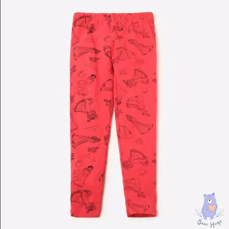 Princess Print Leggings - Bear Hugs