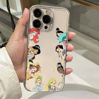 Princesses Transparent Phone Case (For iPhones) - Bear Hugs