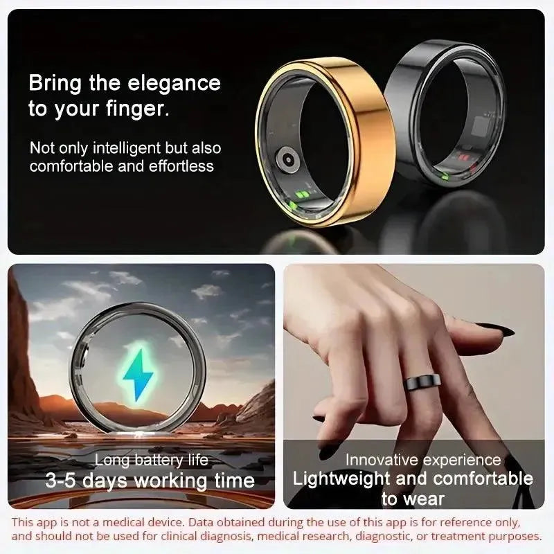 Pro Smart Fitness Tracker Ring - Bear Hugs