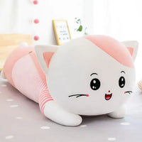 li 50cm Long Cat Pillow Plush Toy Soft Stuffed Plush Animal Kids Gift Home Decor Girl Gift - Bear Hugs