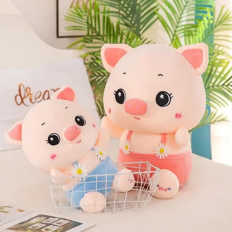 Chubby Cheeks Pig Plush Toy