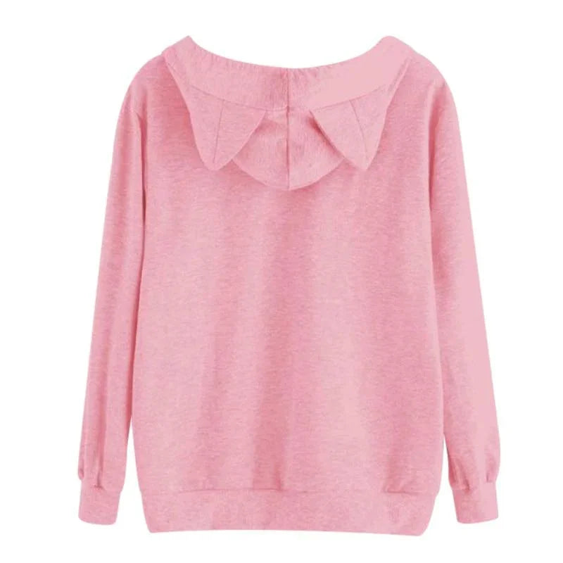 Sleepy Cat Hoodie - Bear Hugs