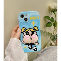 Puffy Powerpuff Girls Phone Case (For iPhones) - Bear Hugs