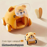 Push Down Cartoon Animal Car - Bear Hugs