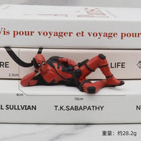 Quirky Deadpool Desk Figurine - Bear Hugs