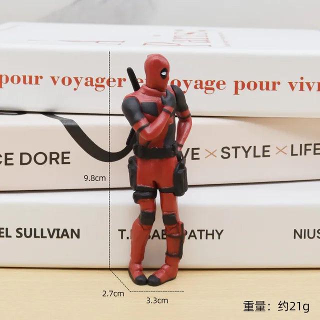 Quirky Deadpool Desk Figurine - Bear Hugs