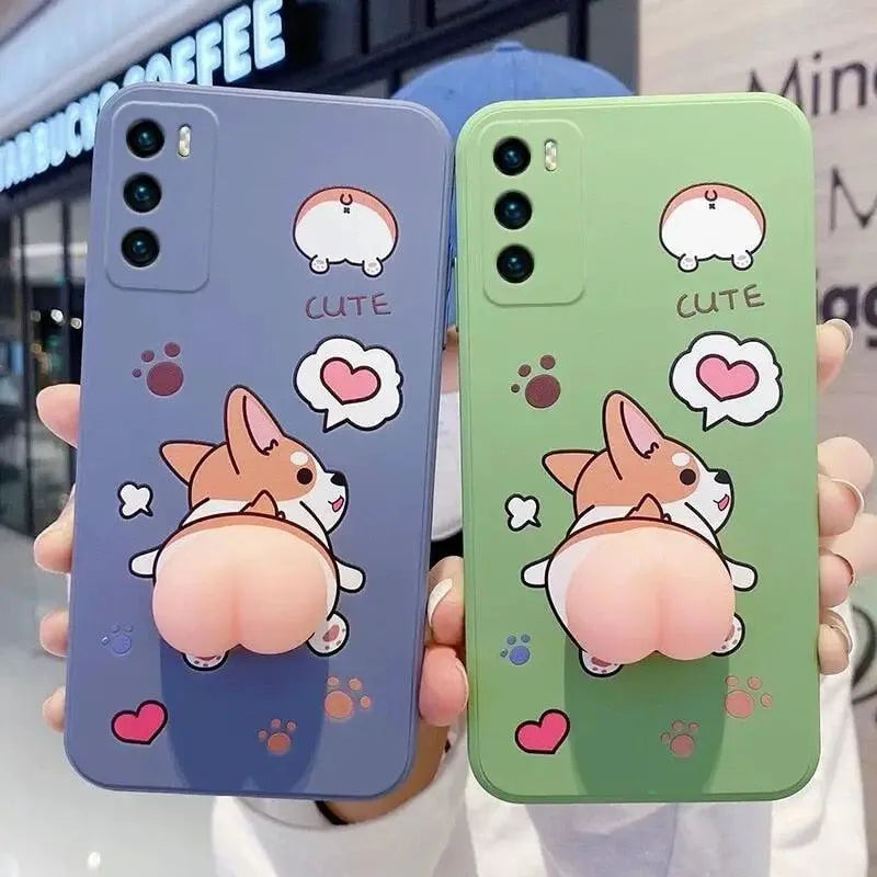 Quirky Dog Phone Case (For iPhone) - Bear Hugs