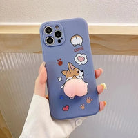 Quirky Dog Phone Case (For iPhone) - Bear Hugs