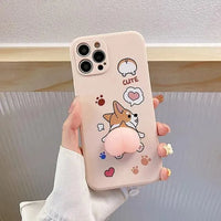 Quirky Dog Phone Case (For iPhone) - Bear Hugs