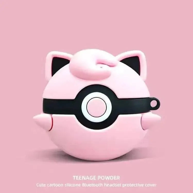 Quirky Pokeball Theme Case (For Airpods) - Bear Hugs