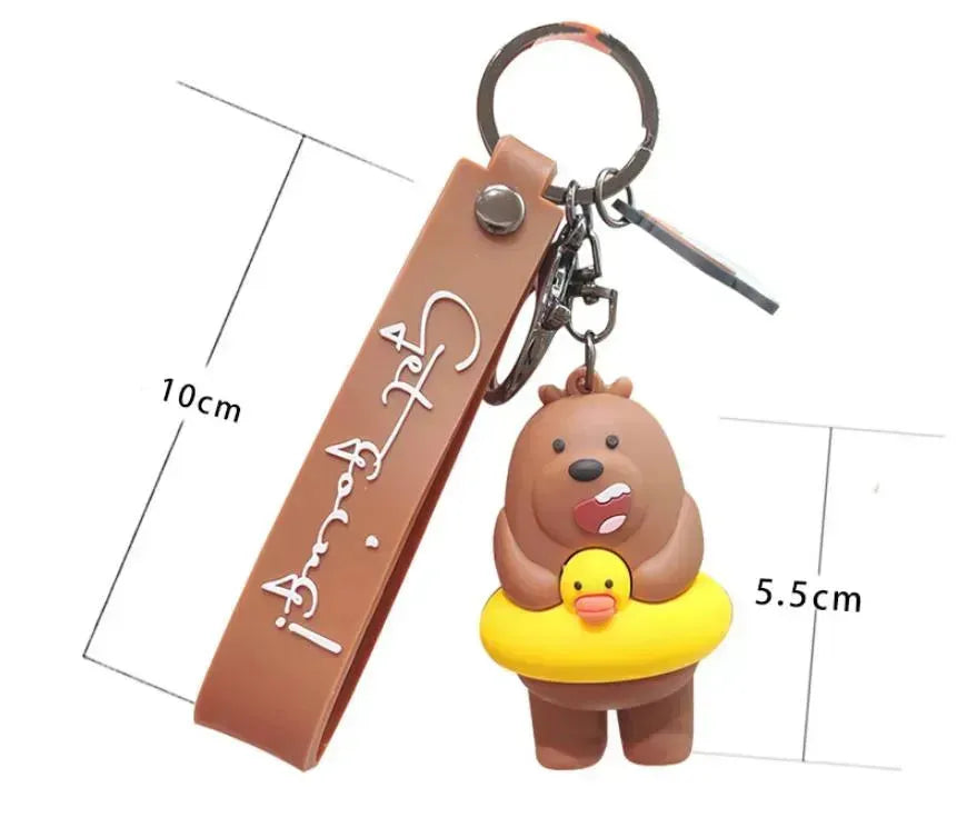 We Bare Bears Stack 3D Keychain