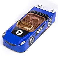 Racing Car Metal Pencil Box with Movable Wheels and Seats - Bear Hugs