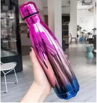 Rainbow Cola Metal Water Bottle (500 ml) - Bear Hugs