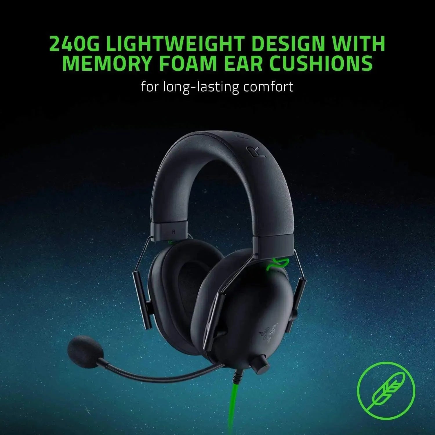 Razer BlackShark V2 X Wired Gaming Headset - Bear Hugs