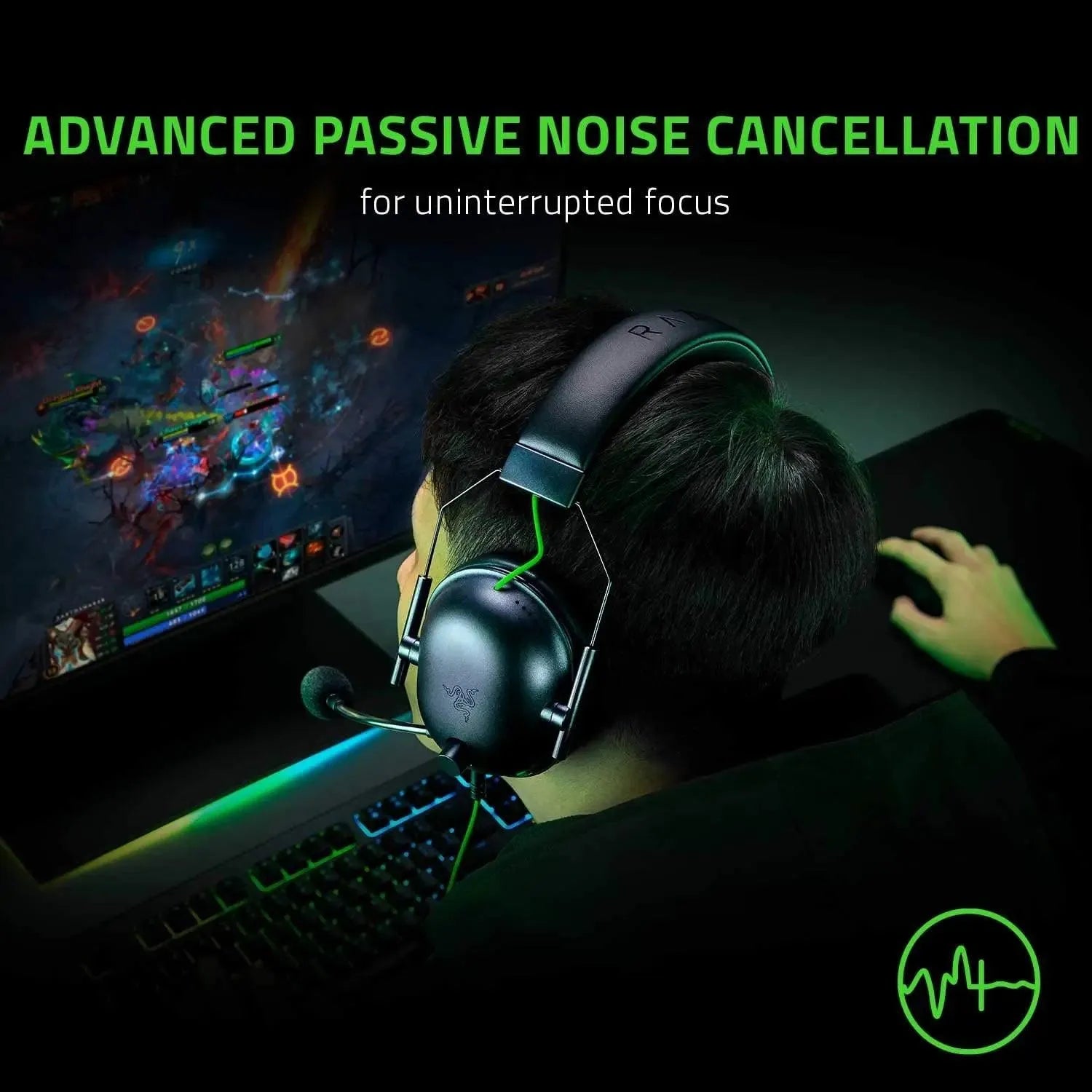 Razer BlackShark V2 X Wired Gaming Headset - Bear Hugs