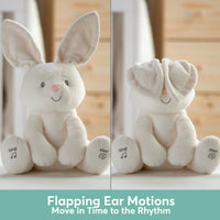 Animated Flora the Bunny, 12 in - Bear Hugs