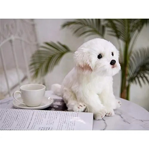 Real-like Maltese Dog Plush - Bear Hugs