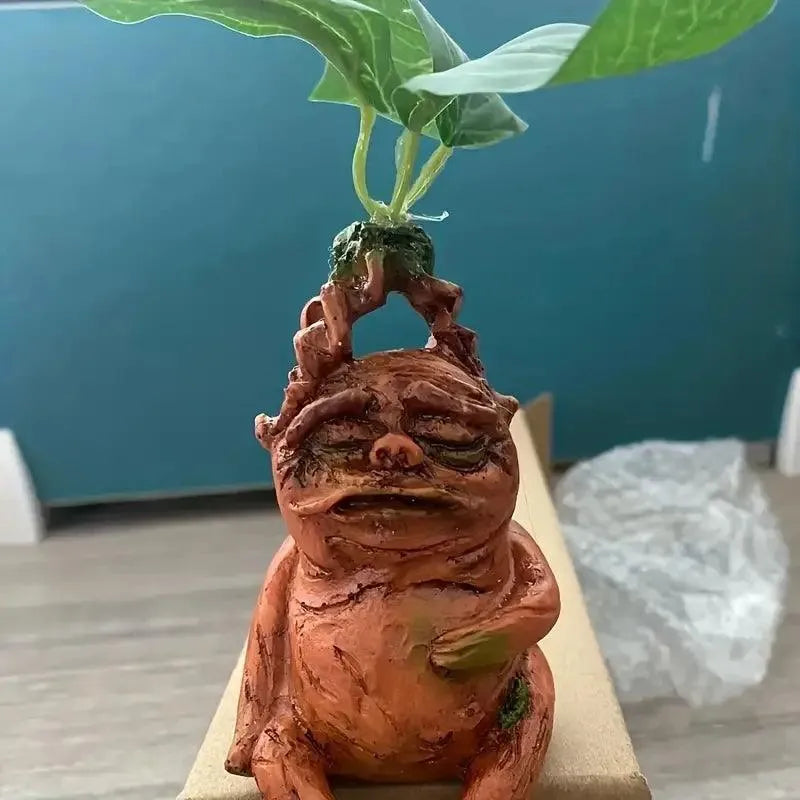 Realistic Mandrake Pullout Plant - Bear Hugs