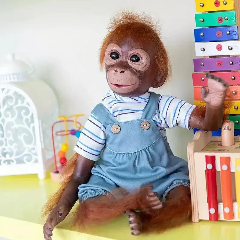 Realistic Orangutan Monkey Doll (55 cm) - Bear Hugs