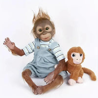 Realistic Orangutan Monkey Doll (55 cm) - Bear Hugs