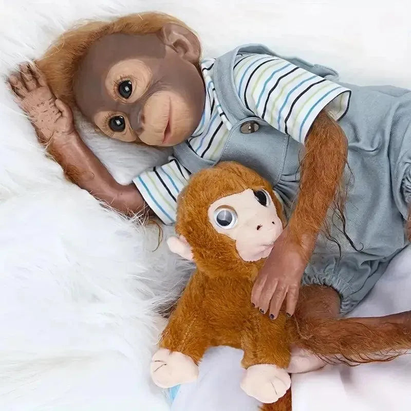 Realistic Orangutan Monkey Doll (55 cm) - Bear Hugs