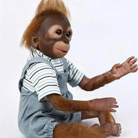 Realistic Orangutan Monkey Doll (55 cm) - Bear Hugs