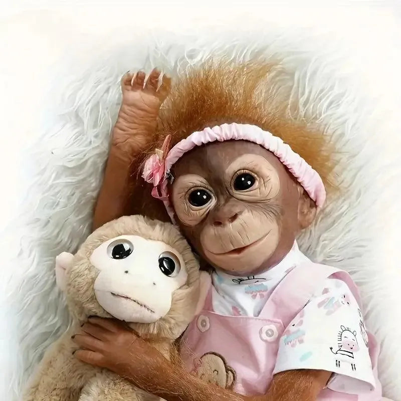 Realistic Orangutan Monkey Doll (55 cm) - Bear Hugs