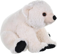 Realistic Polar Bear Plushie - Bear Hugs