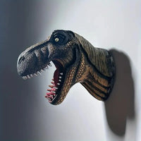 Realistic Wall-Mounted T-Rex Dino Head - Bear Hugs