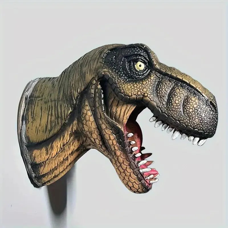 Realistic Wall-Mounted T-Rex Dino Head - Bear Hugs