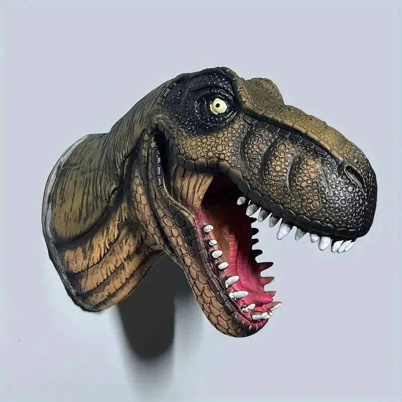 Realistic Wall-Mounted T-Rex Dino Head - Bear Hugs