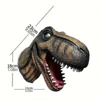 Realistic Wall-Mounted T-Rex Dino Head - Bear Hugs