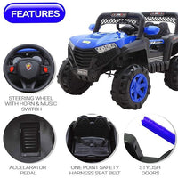 Rechargeable 12V Battery-Operated ATV - Bear Hugs