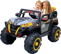 Rechargeable Battery Electric Steering 4x4 Kids Jeep - Bear Hugs