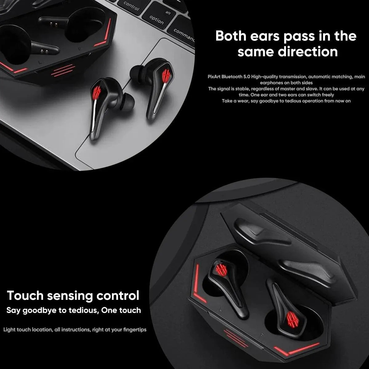 RedMagic TWS Gaming Earbuds - Bear Hugs