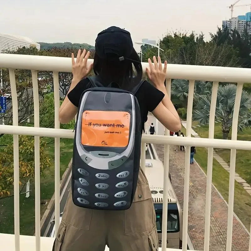 Retro 3310 Mobile Phone Shaped Backpack - Bear Hugs