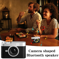 Retro Camera Shaped Speaker - Bear Hugs