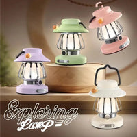 Retro USB Touch Dimming LED Lantern - Bear Hugs