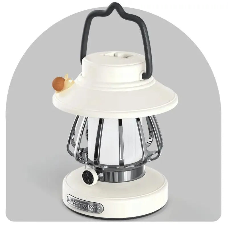 Retro USB Touch Dimming LED Lantern - Bear Hugs