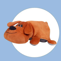 Reversible 2 in 1 Dog Plush Pillow - Bear Hugs